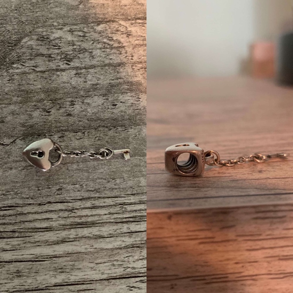 Pandora Key to Heart Charm